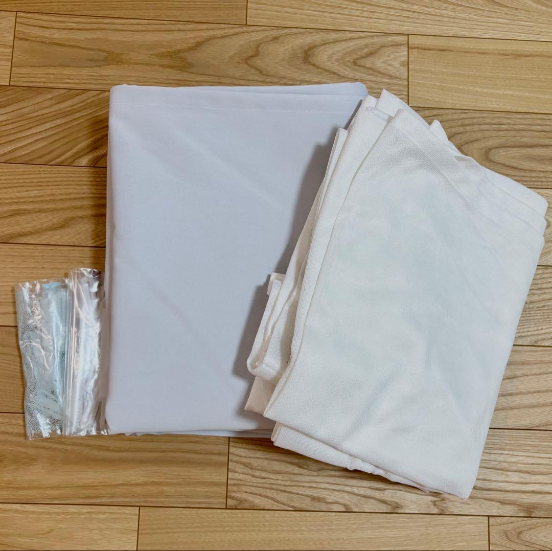 オーダーカーテンセット　アジャスターフック・タッセル付き　テキスタイルデポ