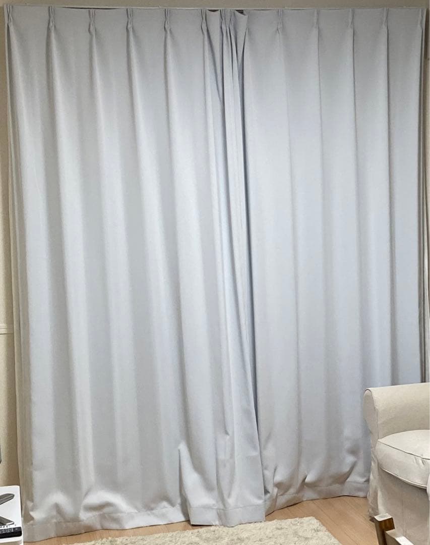 オーダーカーテンセット　アジャスターフック・タッセル付き　テキスタイルデポ