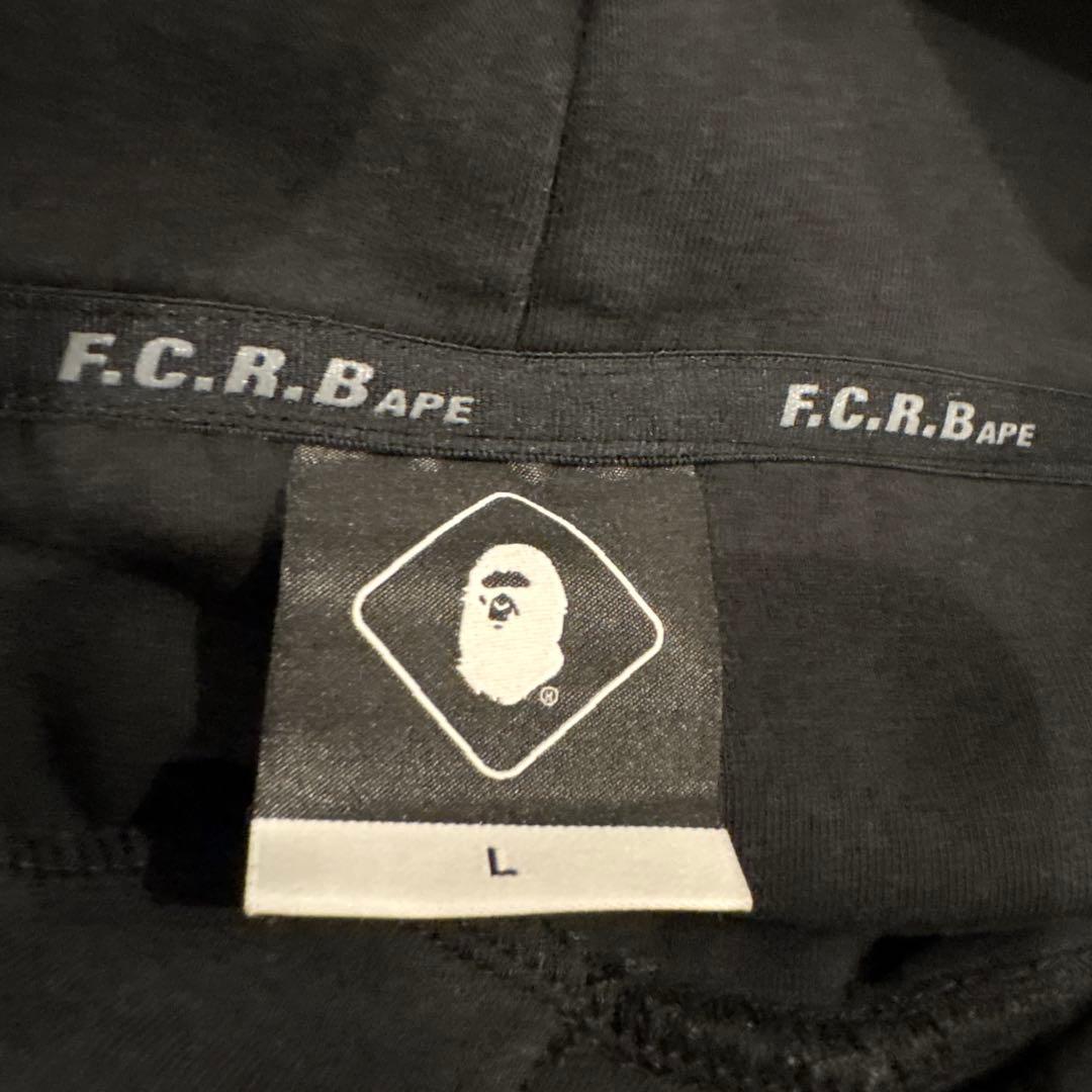 A BATHING APE x F.C.Real Bristol L 黒