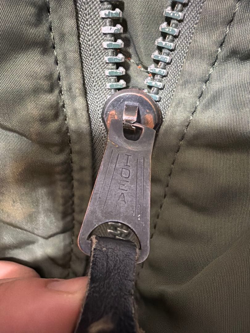 ALPHA MA-1 MEDIUM 70s後半 80s初頭 USA ヴィンテージ