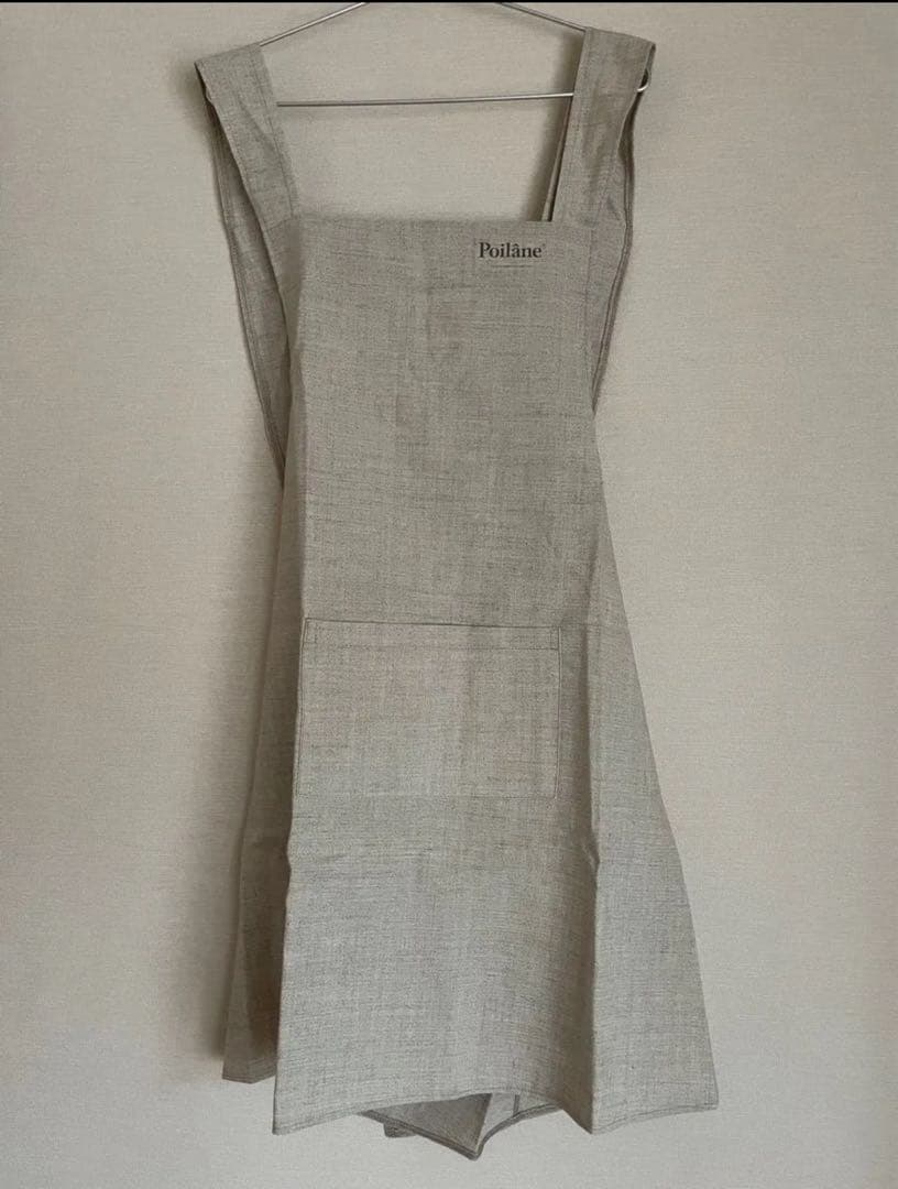 【日本未発売】POILANE ポワラーヌ リネンエプロン　麻　ユニセックス