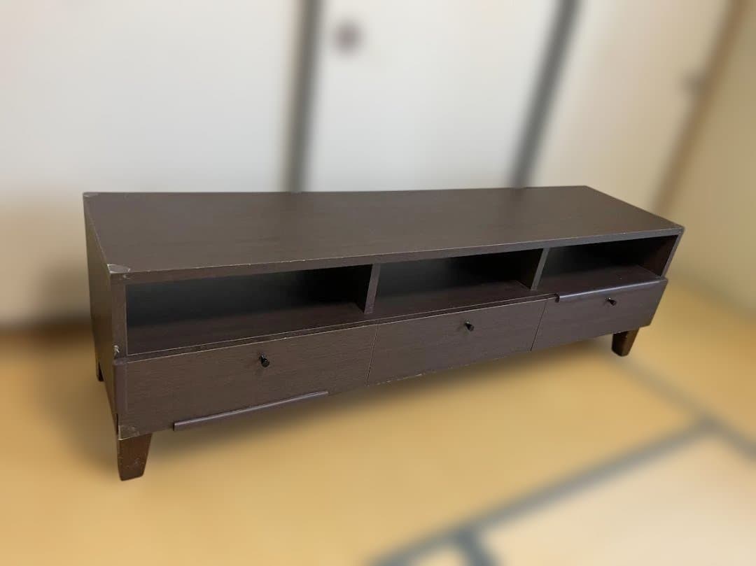 Francfranc フランフラン テレビボード 幅150cm ダークブラウン