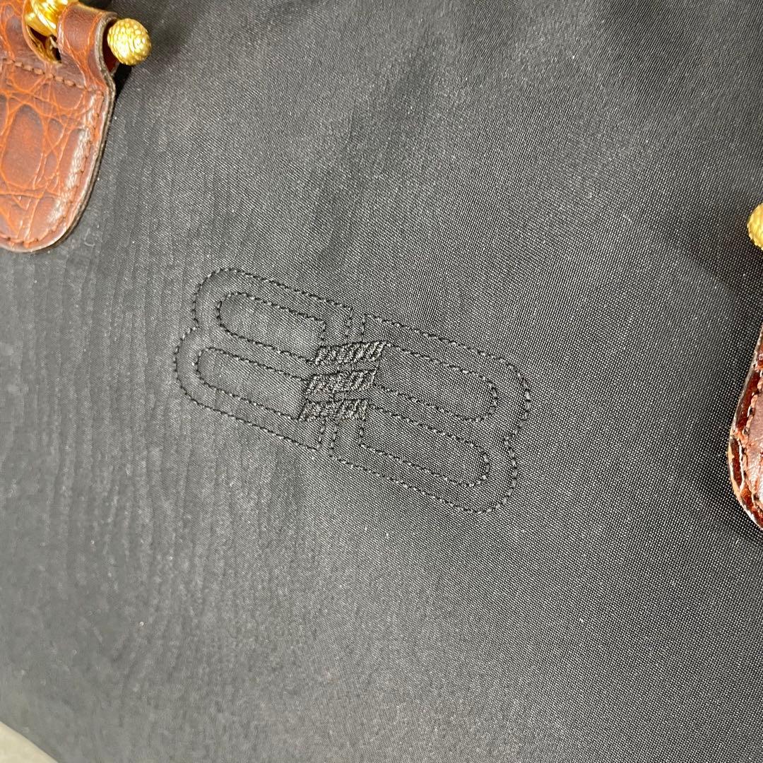 美品 Balenciaga バレンシアガ ナイロン ボストンバッグ ヴィンテージ