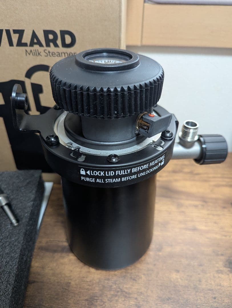 Flair Wizard 直熱式ミルクスチーマー