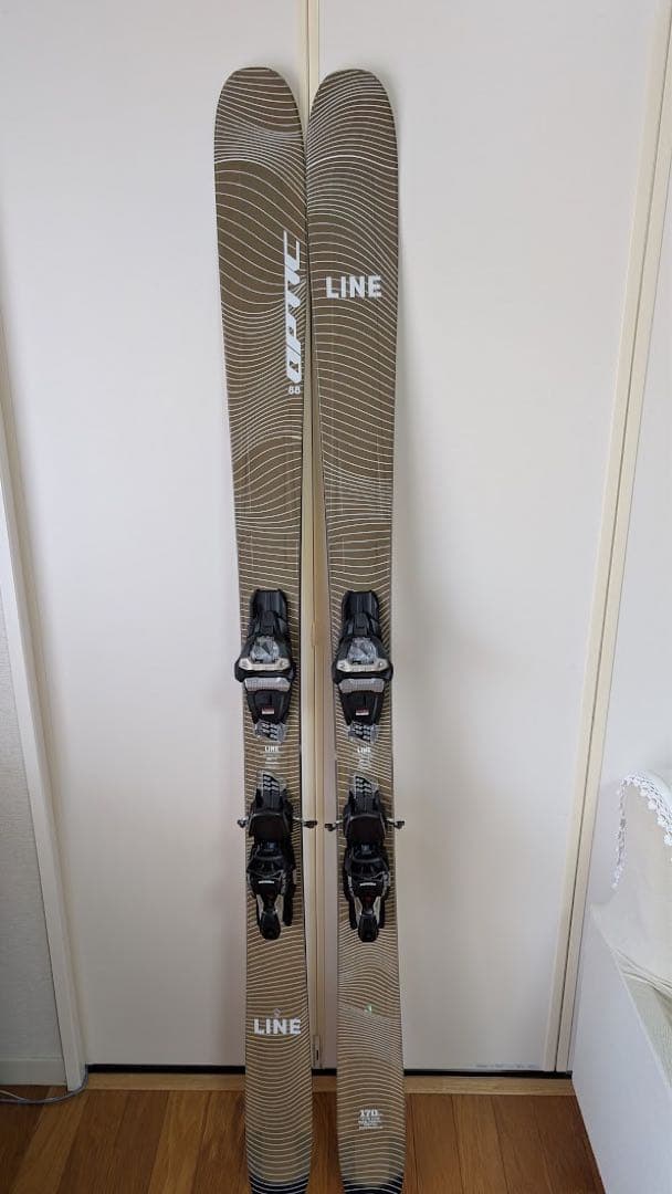 【中古美品】LINE OPRM 88 スキー 170cm バインディング付き