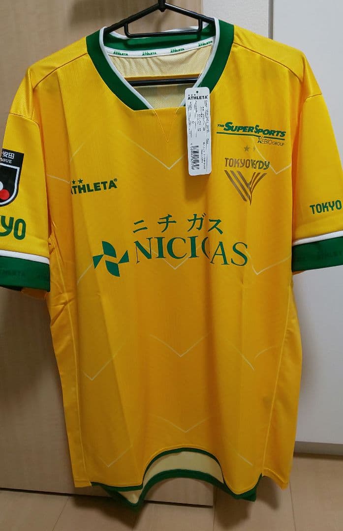 ATHLETA 東京ヴェルディ GKユニフォーム 新品未使用 サイズO