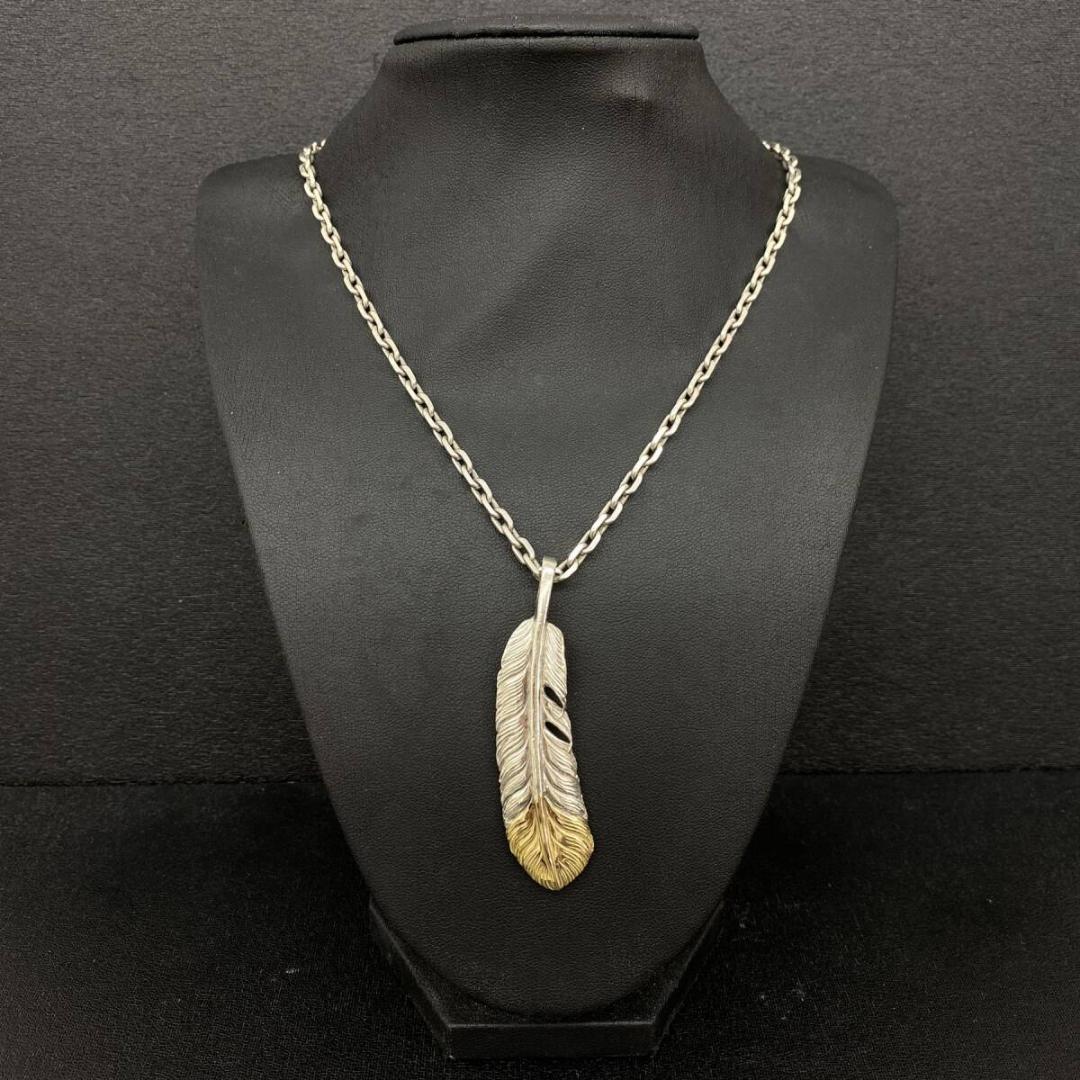 ARIZONA FREEDOM T-47h K18 先金 特大フェザーペンダント