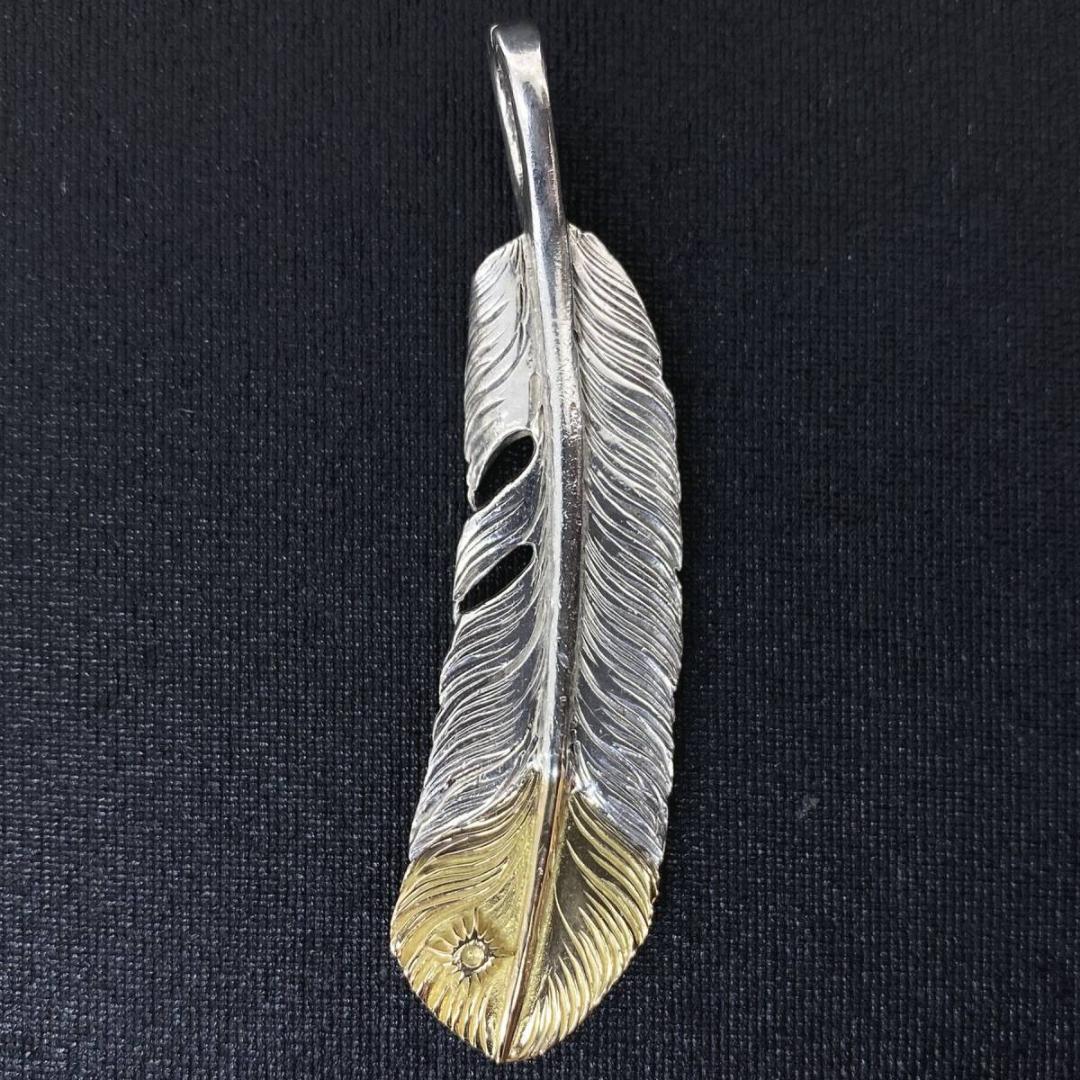 ARIZONA FREEDOM T-47h K18 先金 特大フェザーペンダント