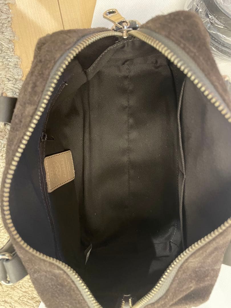 大幅お値下げ！russet 2way ミニボストンバッグ　グレー