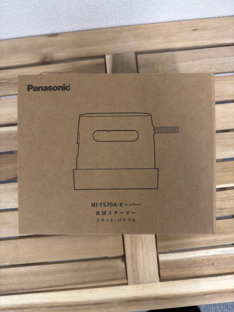 Panasonic 衣類スチーマー NI-FS70A-K スマート新品未使用