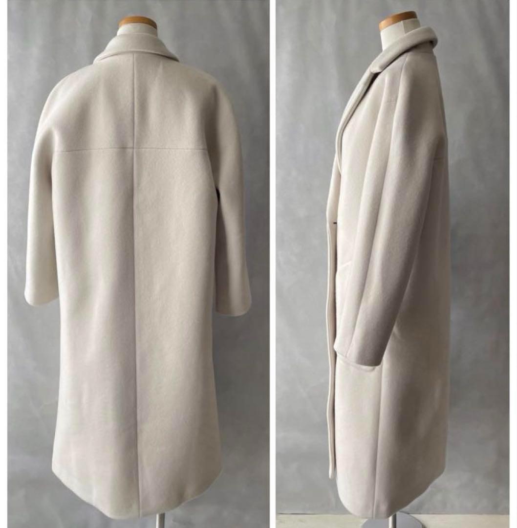 美品✨ドレステリア SUPER140 ダブル チェスターコート ゆったり36