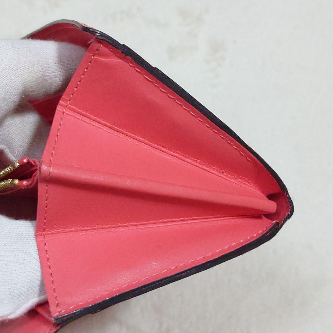 【極美品／新型】ルイヴィトン☆モノグラム／ヴェルニ☆ポルトフォイユ・サラ☆ピンク