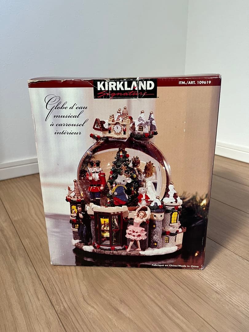 クリスマス スノードーム KIRKLAND