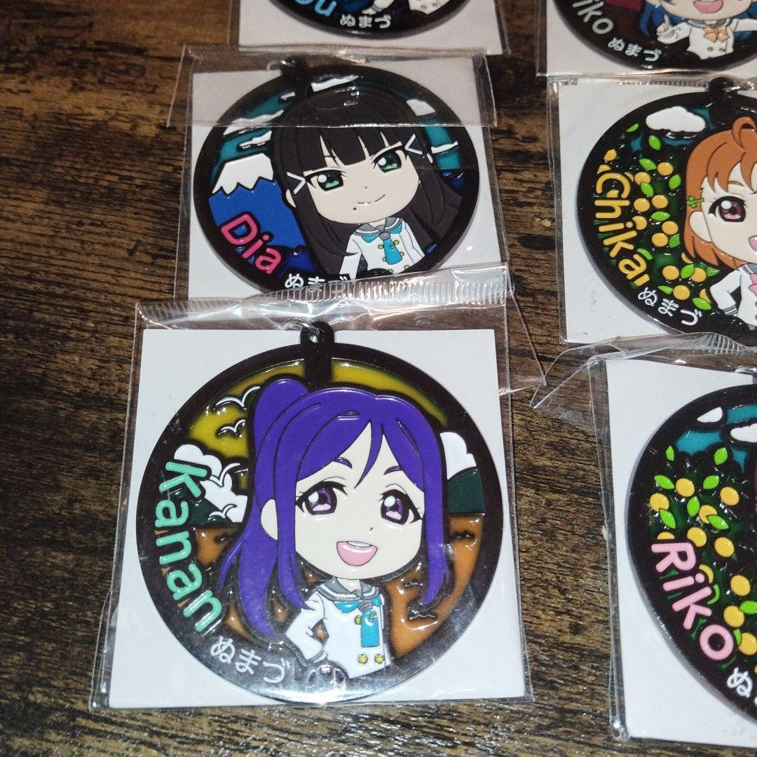 ラブライブ！サンシャイン!!沼津マンホール ステンドグラスキーホルダー