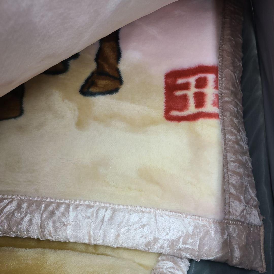 開運招福祥雲毛布です❗こちらは丑(うし)になります❗