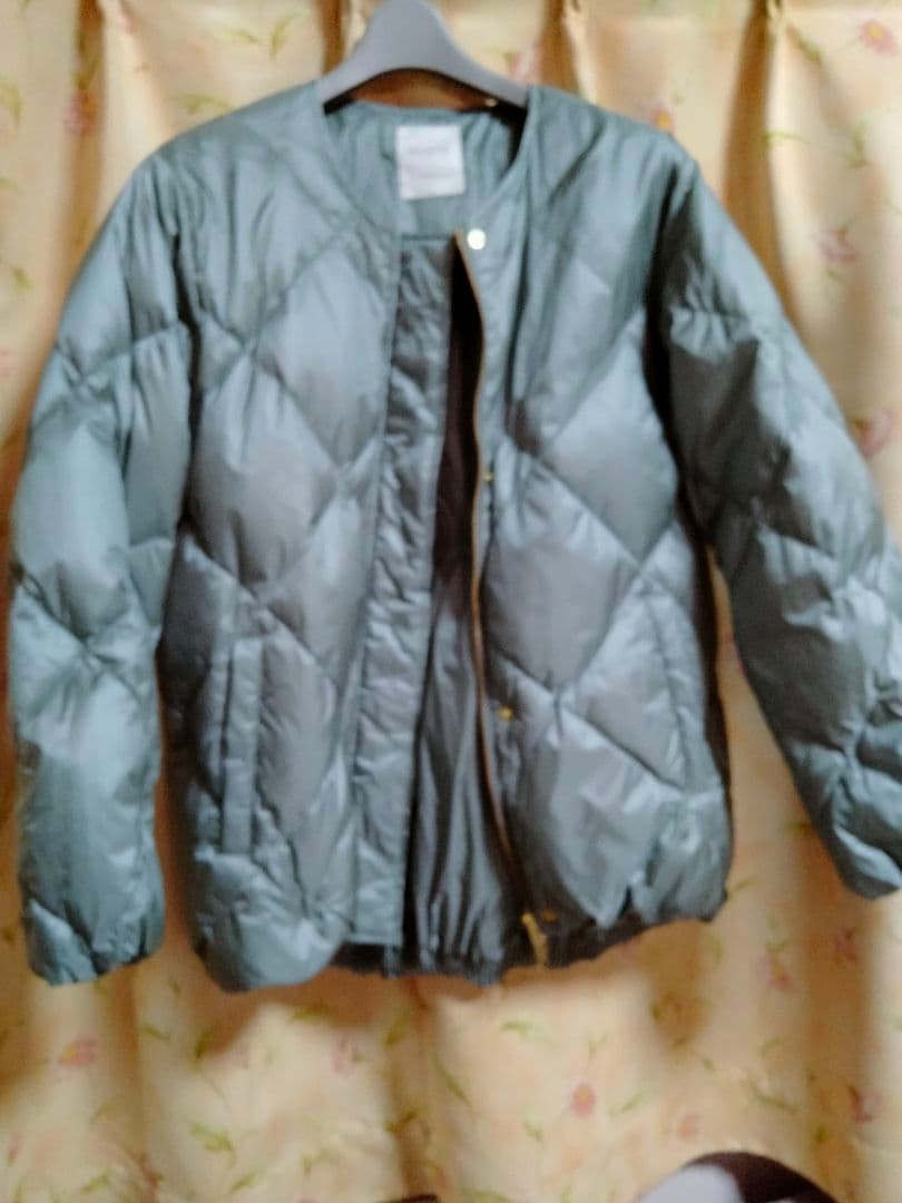 ミントグリーン！キルティング ダウンジャケット