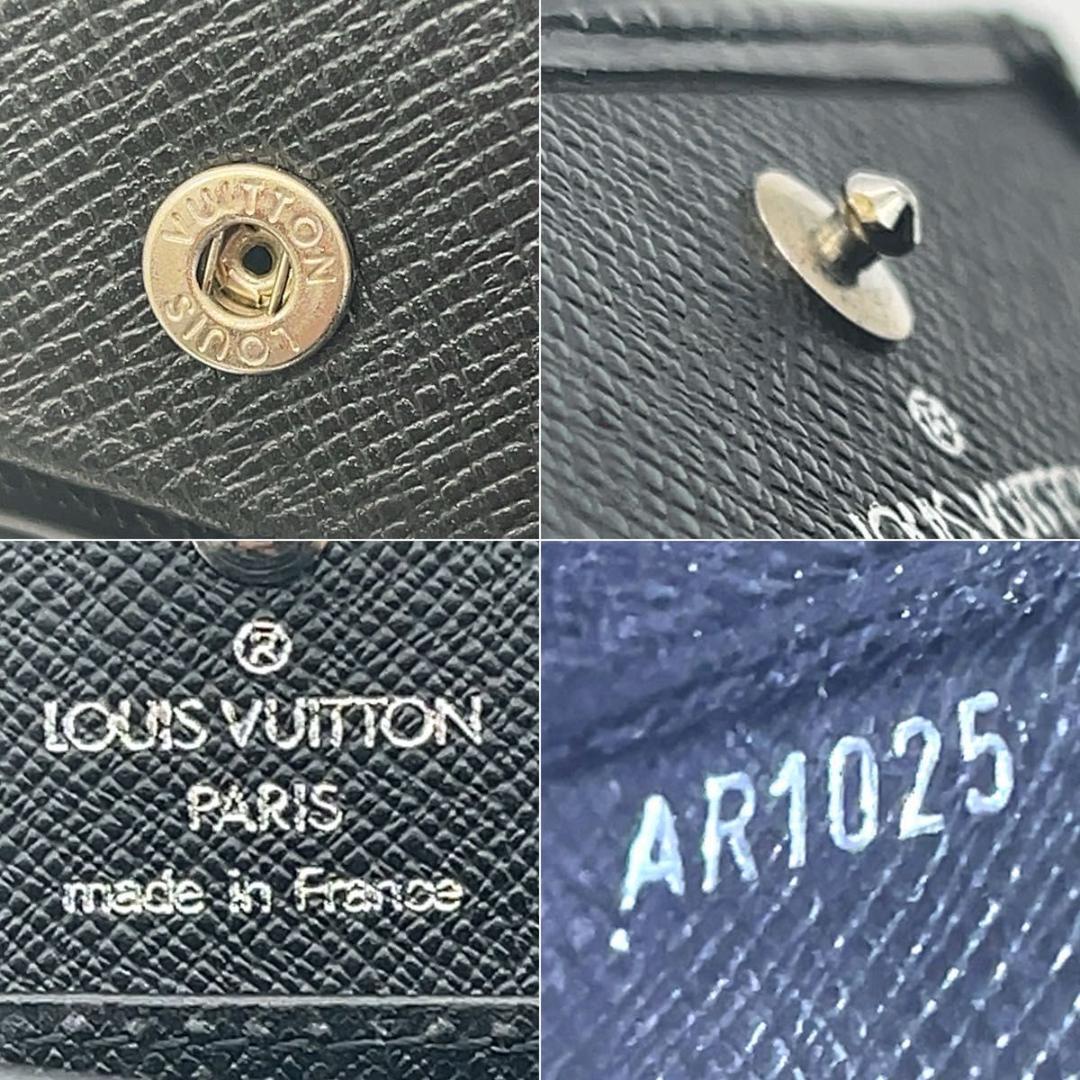 【極美品】ルイヴィトン エピ ケース ポルトモネ ボワット ブラック