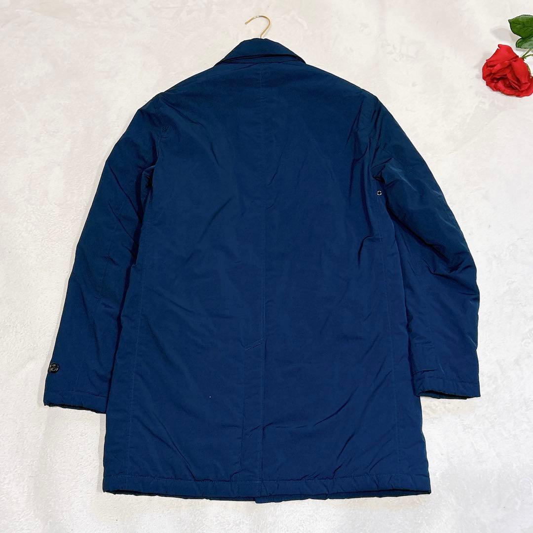 新品同様✨　ポロラルフローレン　ステンカラーコート　ダウンコート　ネイビー