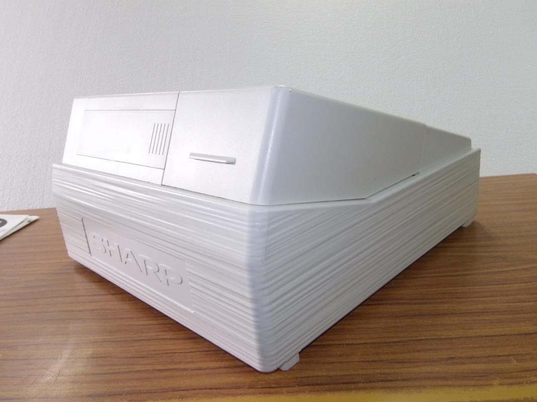 設定無料 SHARP XE-A147-W 横型領収8部門レジスター 250622