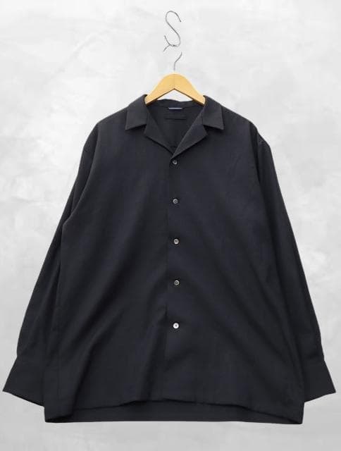 ジュンハシモト ドライ オープンカラー シャツ 長袖シャツ 5