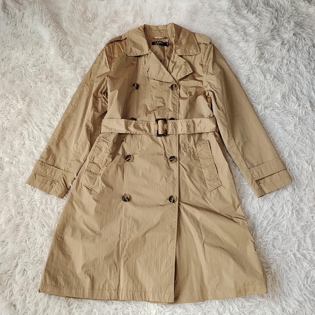 新品タグ付☆ローレンラルフローレン トレンチコート 23SS 春コート ベルト付