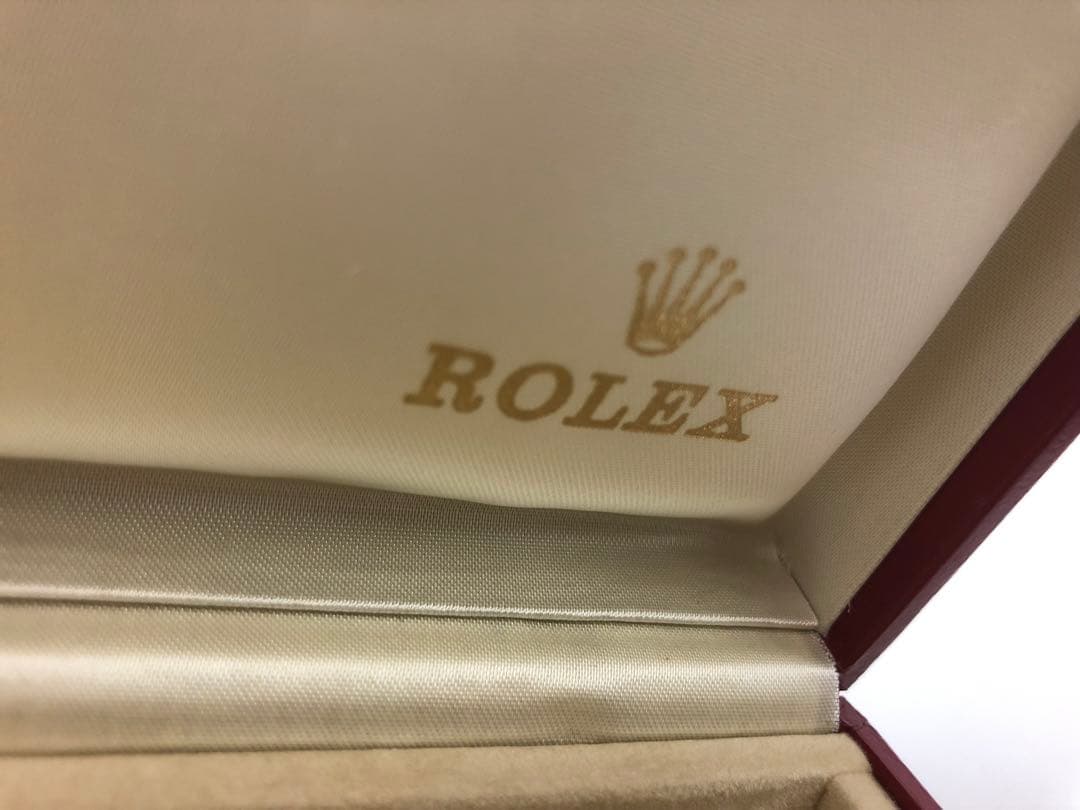 チ*認様 ロレックス　空き箱　外箱　内箱　取説　小冊子　レッド