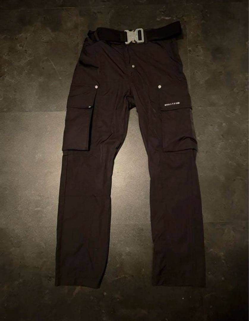 ALYX ナイロン カーゴパンツ ブラック 1017 ALYX 9SM