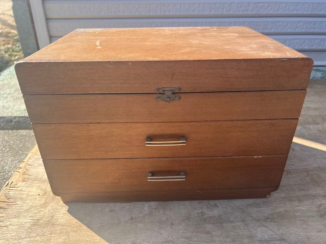 【O-360】小棚 引き出し 4点セット 昭和レトロ アンティーク 収納