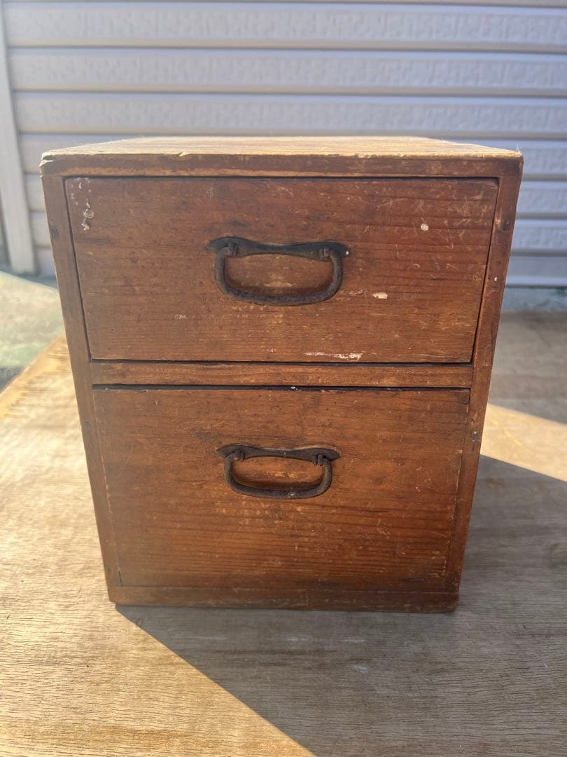 【O-360】小棚 引き出し 4点セット 昭和レトロ アンティーク 収納