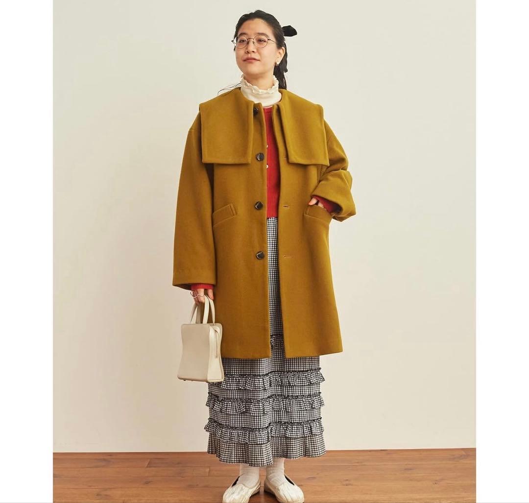 フィグロンドン セーラーカラーコート