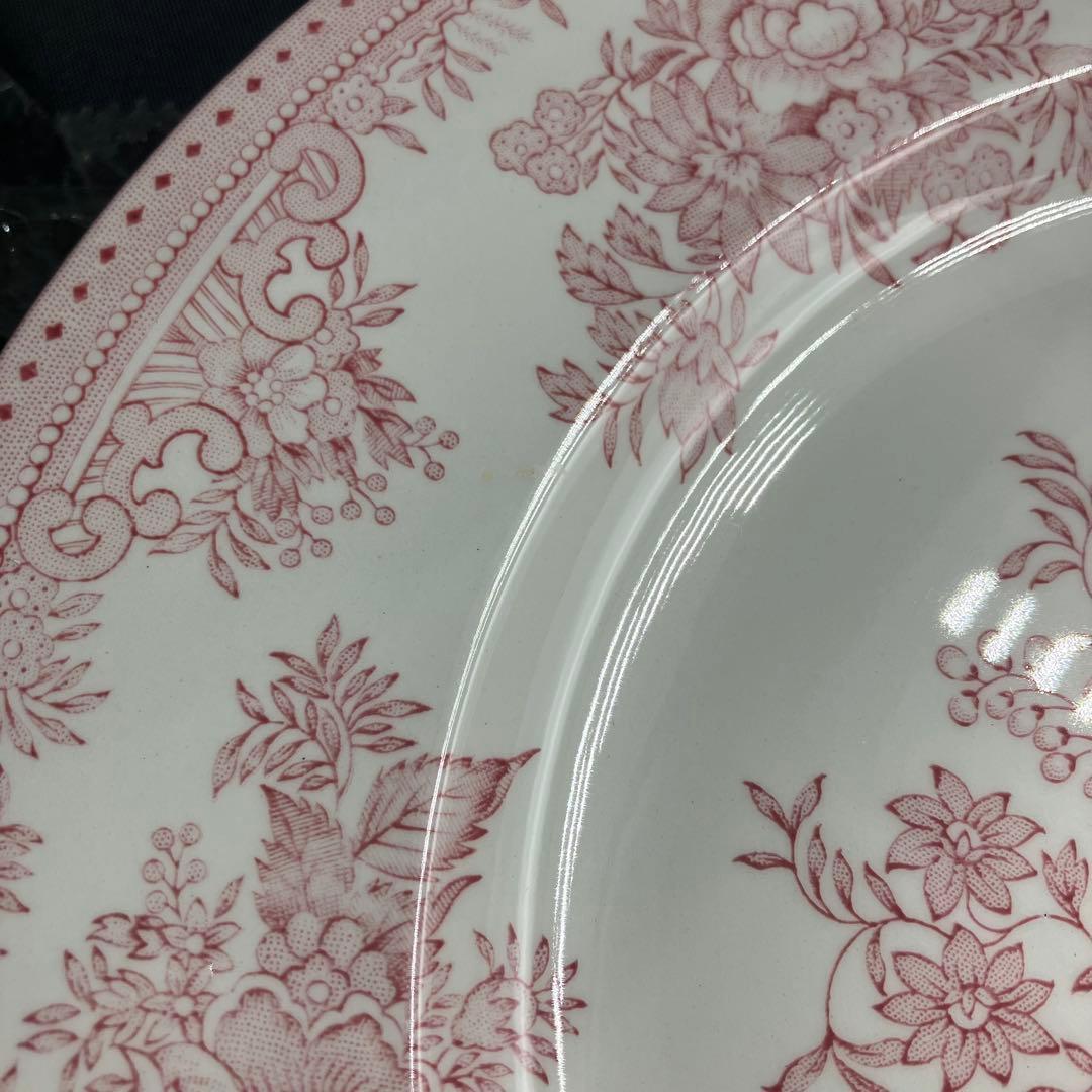 5枚まとめ バーレイ ピンクアジアティックフェザンツ お皿 プレート