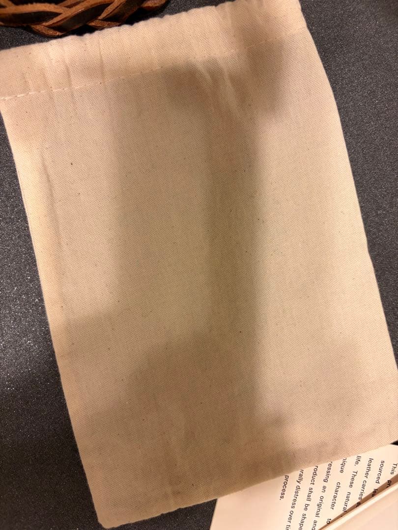 斉藤 OUR LEGACY／VINTAGE BLACK LEATER