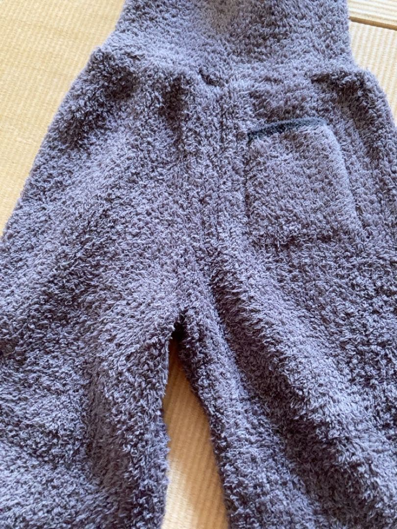 未使用 pique ボタン付きカーディガン グレー