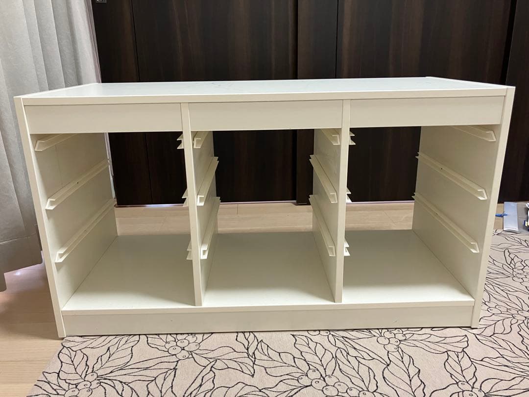 IKEA トロファスト　白　ケース付き