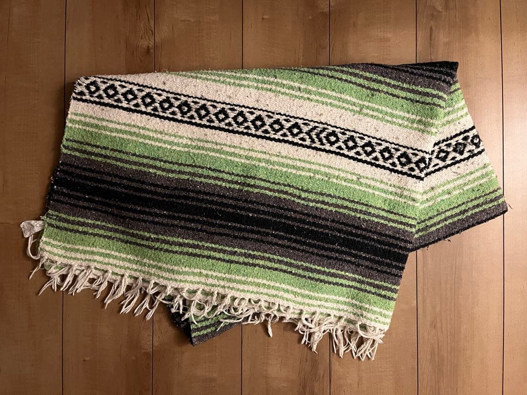 Mexico製 ラグ ブランケット