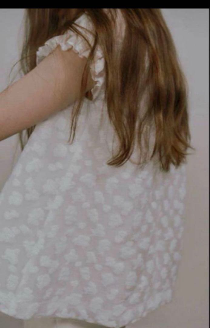 最終お値下げ【新品】OHGA オーガ FLEUR ブラウス ホワイト 白 フリル