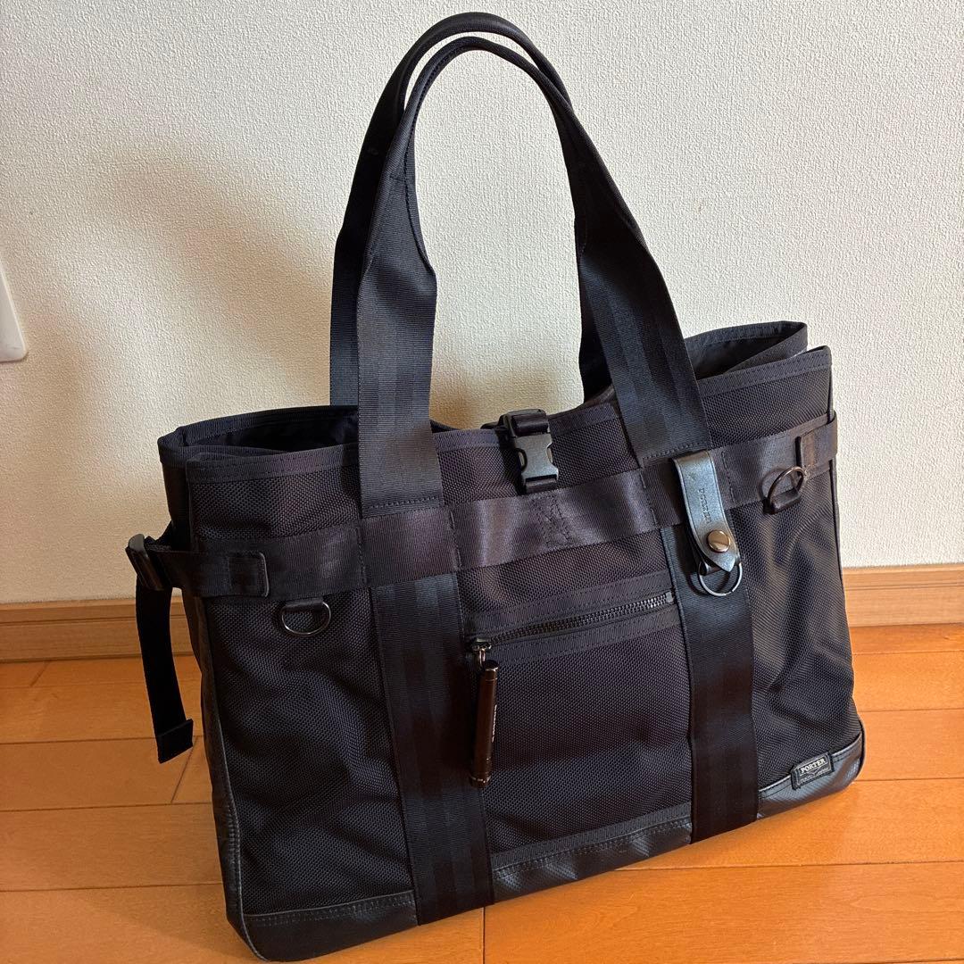 PORTER HEAT トートバッグ 吉田カバン ポーター ヒート 大容量 A4