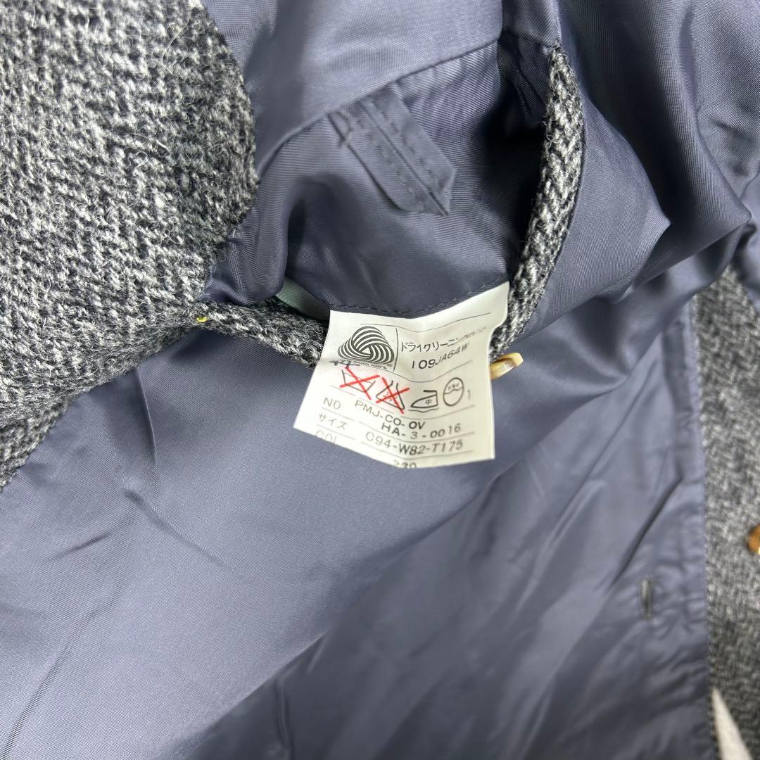 極希少☆J.PRESS ハリスツイード ヘリンボーンステンカラーコート