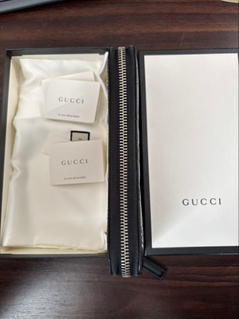 美品　GUCCI グッチ ジッピーウォレット 長財布