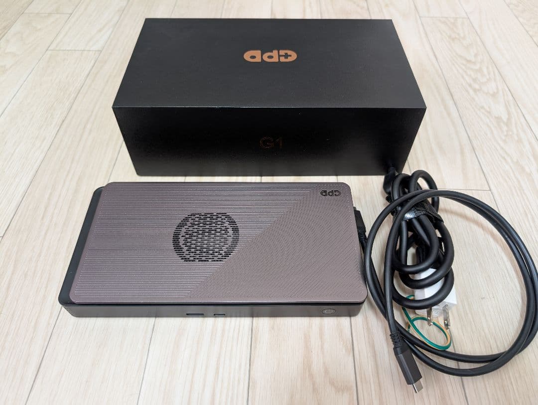 【美品】GPD G1 eGPUボックス RX 7600M XT搭載モデル