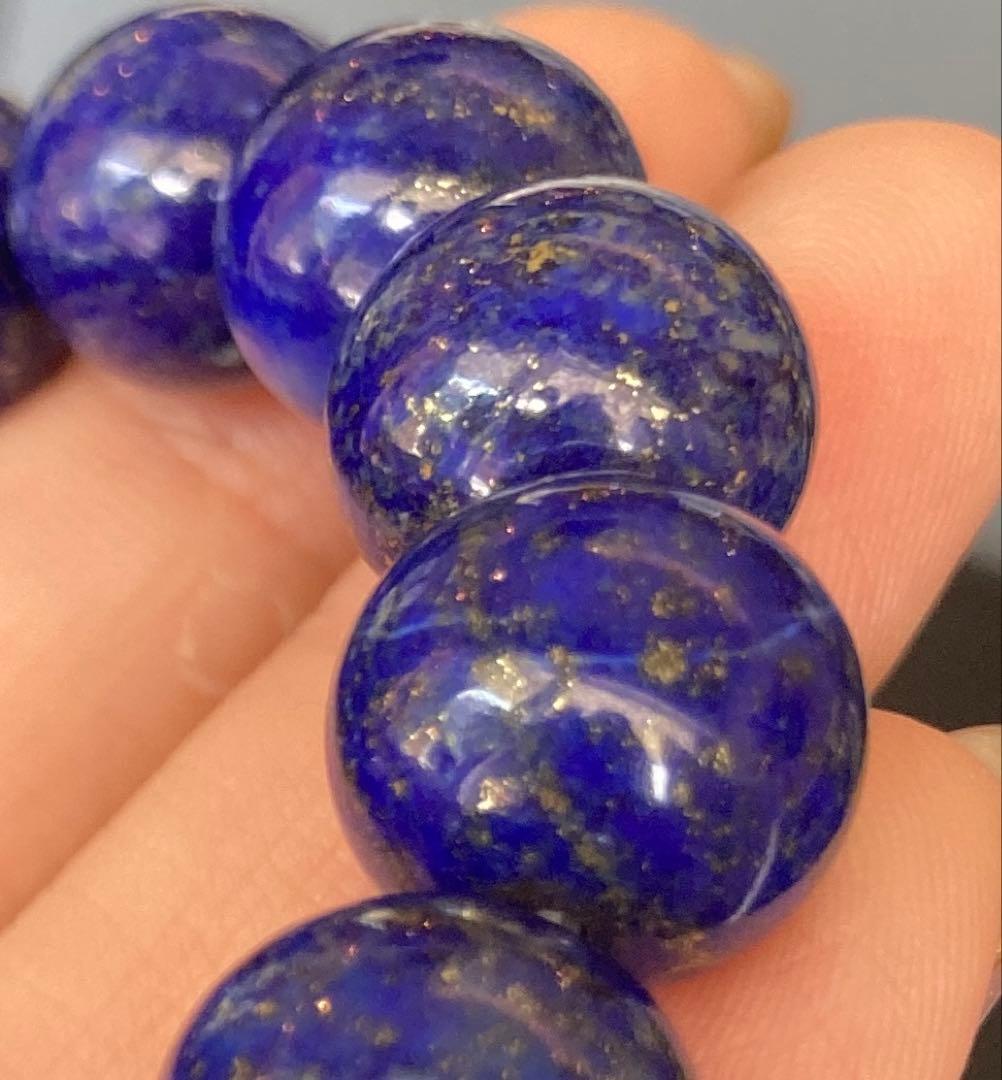 ラピスラズリ ブレスレット 9月 誕生石 最高品質 天然石 パワーストーン