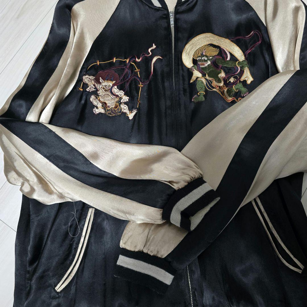 willpips orientalism スカジャン 風神雷神 リバーシブル