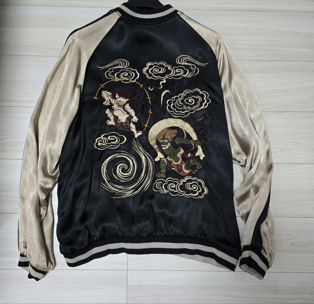 willpips orientalism スカジャン 風神雷神 リバーシブル