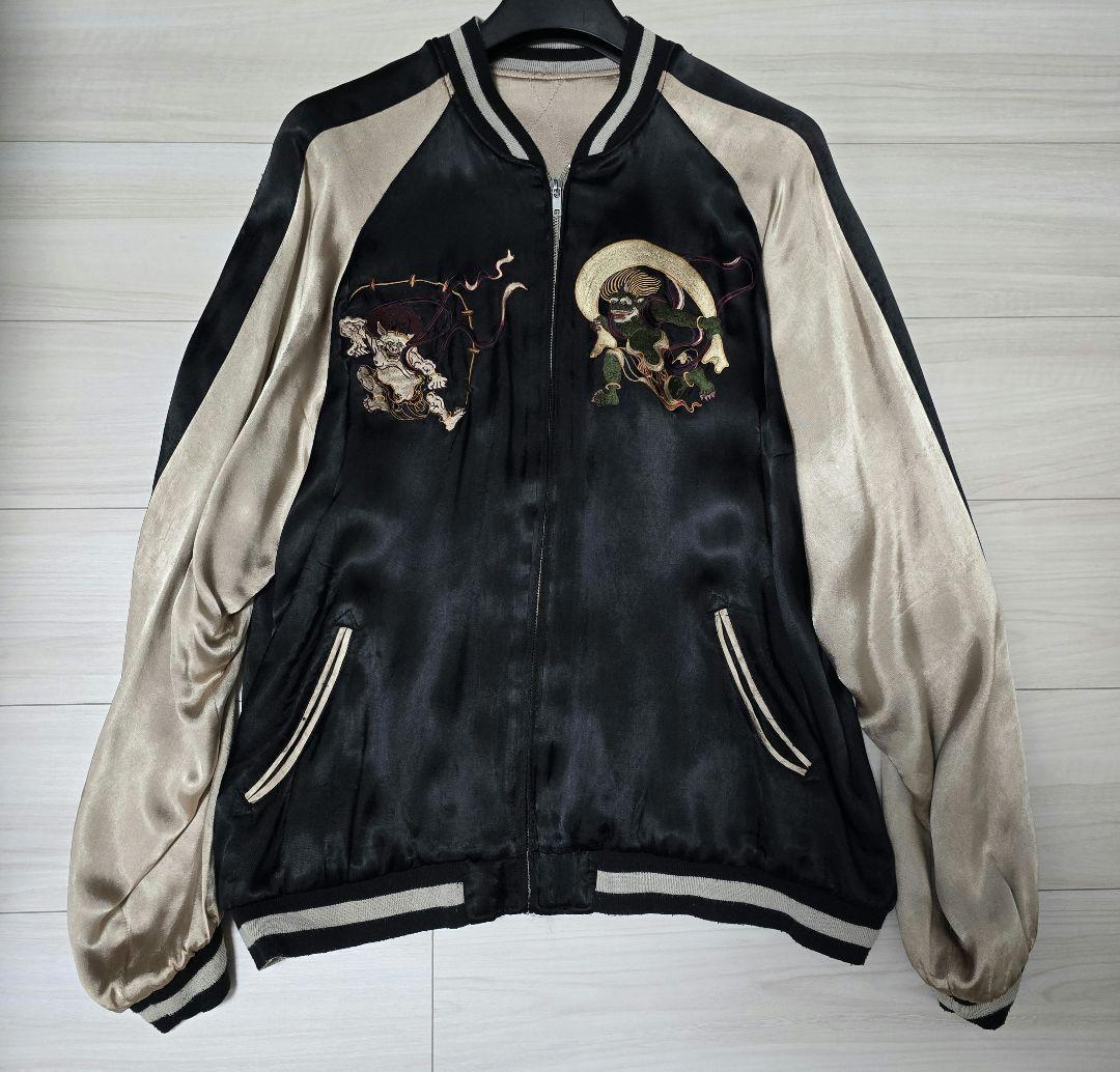 willpips orientalism スカジャン 風神雷神 リバーシブル