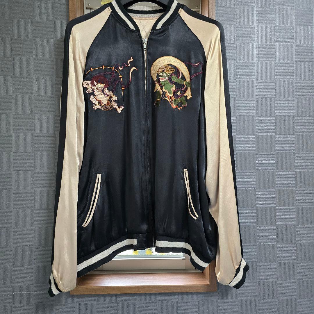 willpips orientalism スカジャン 風神雷神 リバーシブル