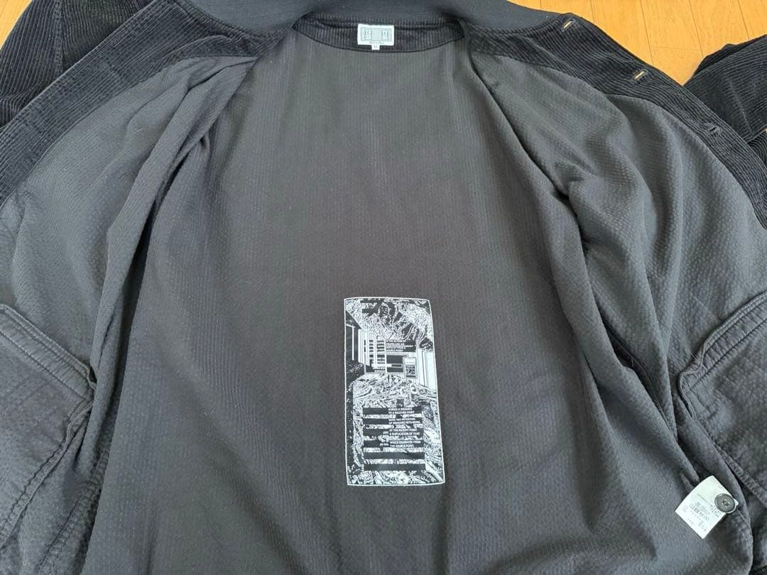 も*り様 C.E cavempt コーデュロイ ブラック ジャケット