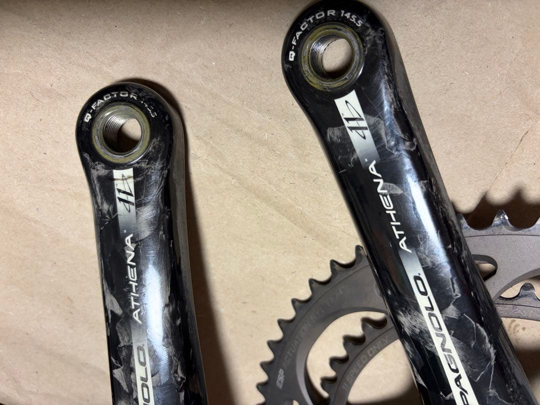 カンパニョーロ アテナ カーボンクランク ウルトラトルク53/39 170mm