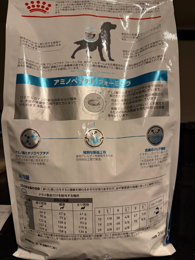  CANIN アミノペプチドフォーミュラ 3kg