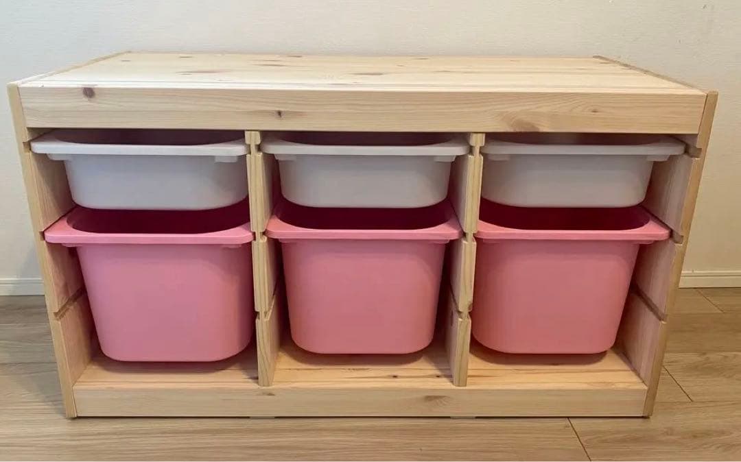 IKEA トロファスト　収納BOX付