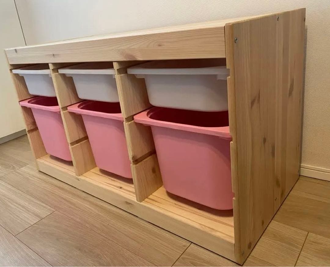 IKEA トロファスト　収納BOX付